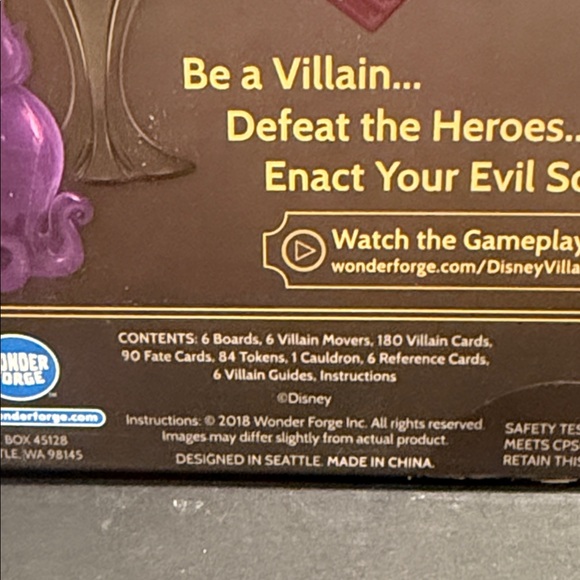 Disney's Villainous Board Game 100% Complete - Picture 3 of 9